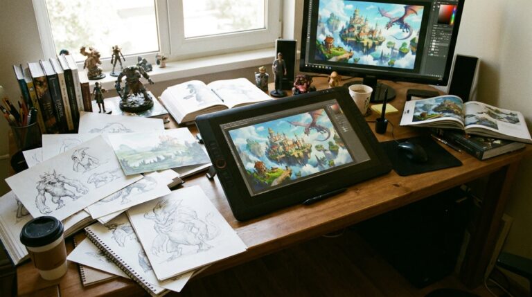 Guide des métiers du jeu vidéo art – ITECOM ART DESIGN